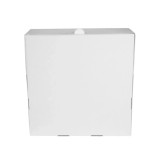 White Pastry Box L:9.84in W:9.84in H:3.94in - 50 pcs White Pastry Box L:9.84in W:9.84in H:3.94in - 50 pcs